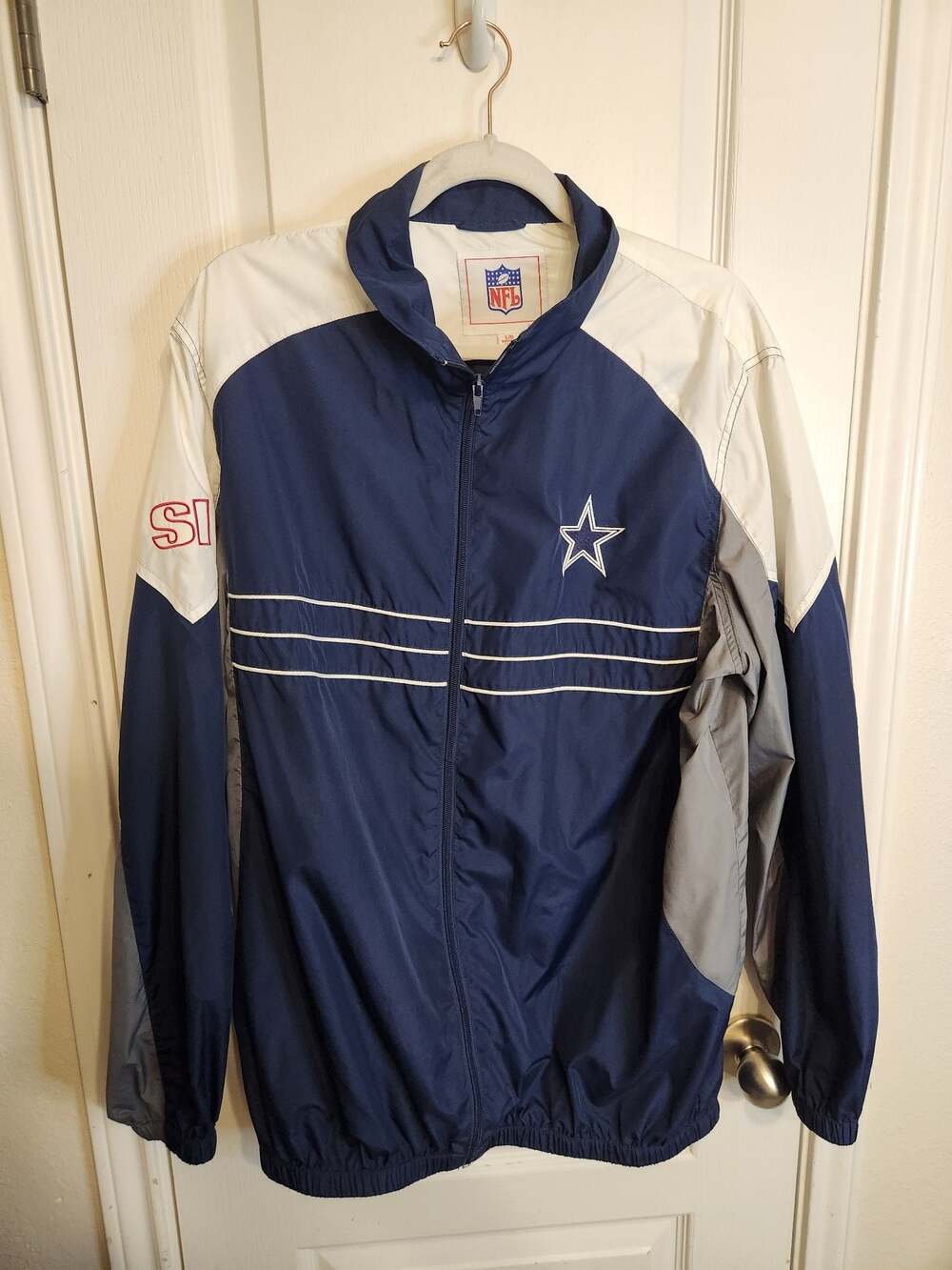 Vintage NFL Dallas Cowboys SI Edition Lightweight Full Zip Windbreaker